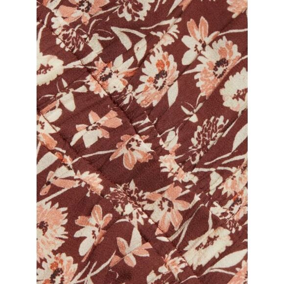 THE WESTSIDE Layla Off Shoulder Mini Dress in Brown Multi NWT Size Medium - Picture 6 of 11